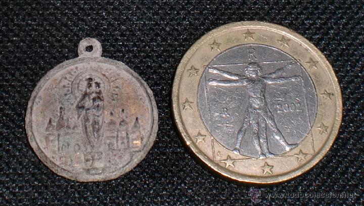 Antig&uuml;edades: Medalla virgen del pilar 1940 - Foto 1