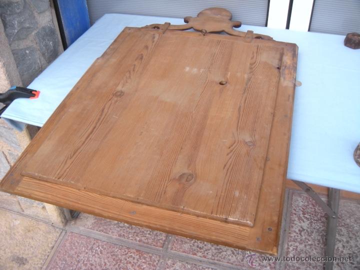 Antig&uuml;edades: ANTIGUO ESPEJO CON COPETE - Foto 2