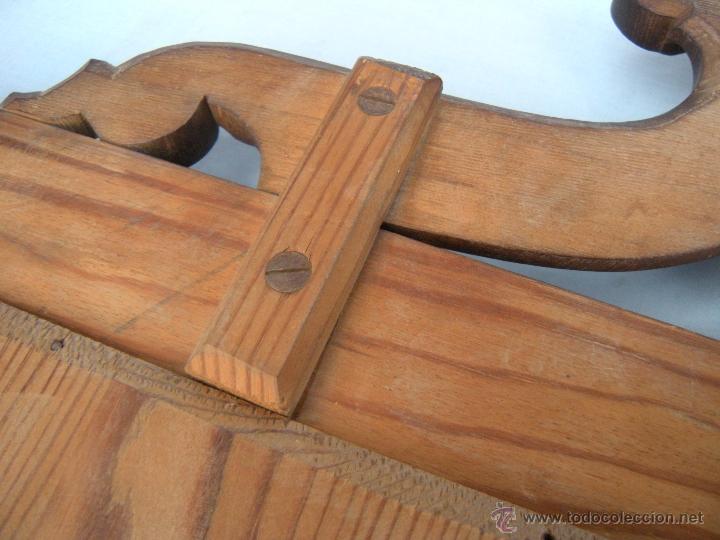 Antig&uuml;edades: ANTIGUO ESPEJO CON COPETE - Foto 4