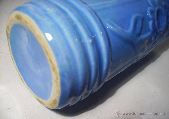 Antig&uuml;edades: JARRON  CERAMICA   (Florero ) - Foto 2