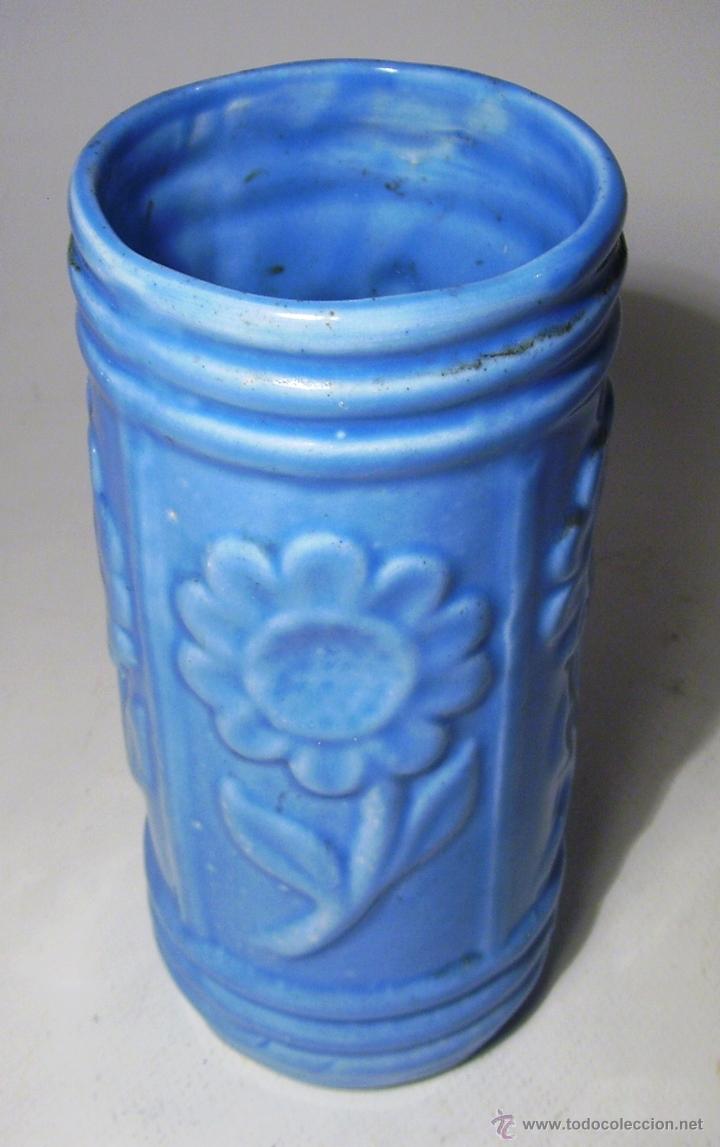 Antig&uuml;edades: JARRON  CERAMICA   (Florero ) - Foto 5