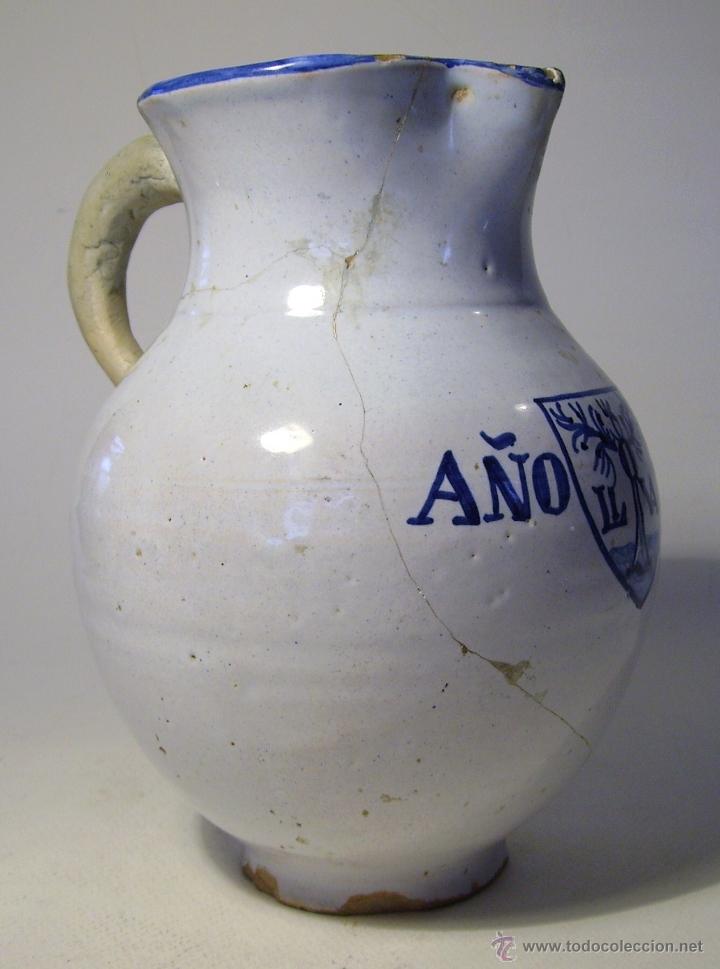 Antig&uuml;edades: JARRA  CERAMICA  DE  TALAVERA - Foto 2
