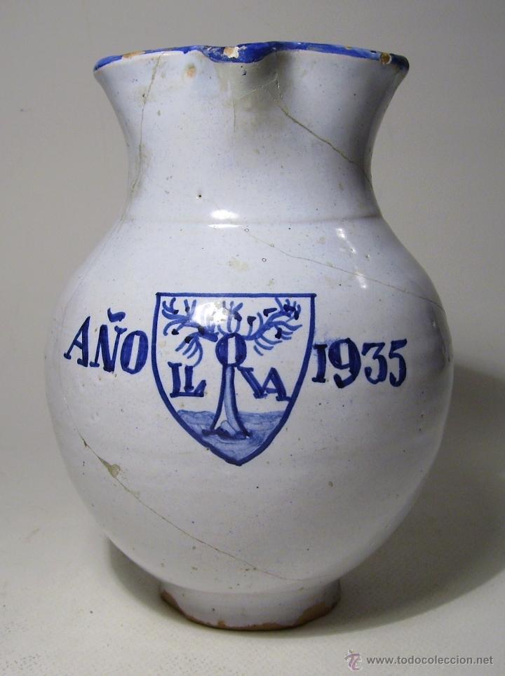 Antig&uuml;edades: JARRA  CERAMICA  DE  TALAVERA - Foto 5