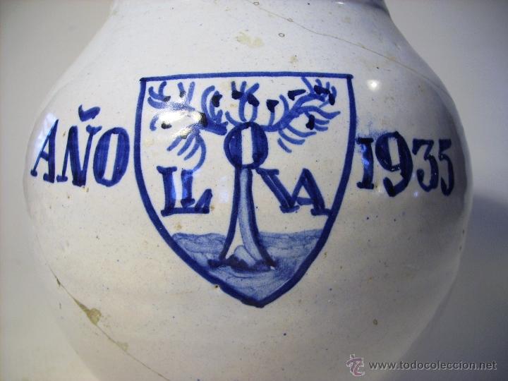 Antig&uuml;edades: JARRA  CERAMICA  DE  TALAVERA - Foto 7