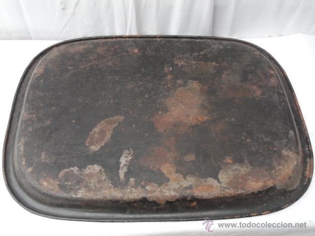 Antig&uuml;edades: BANDEJA DE SERVICIO DE LAT&Oacute;N. - Foto 5