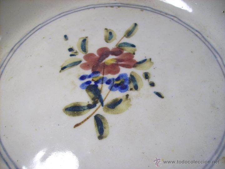 Antig&uuml;edades: PLATO  CERAMICA  DE  MANISES - Foto 4