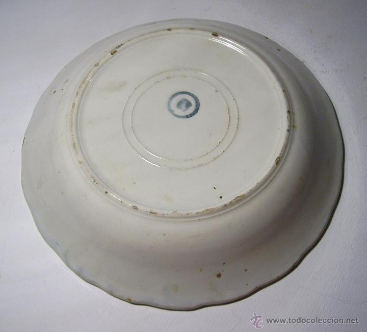 Antig&uuml;edades: PLATO  CERAMICA  DE  MANISES - Foto 6