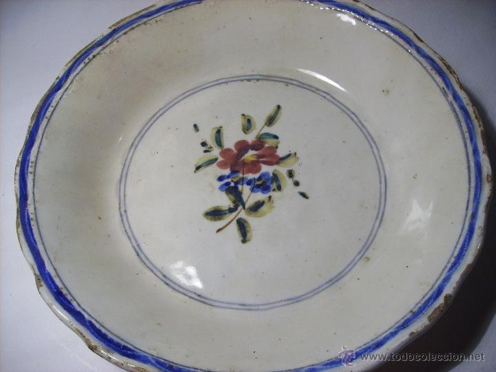 Antig&uuml;edades: PLATO  CERAMICA  DE  MANISES - Foto 7