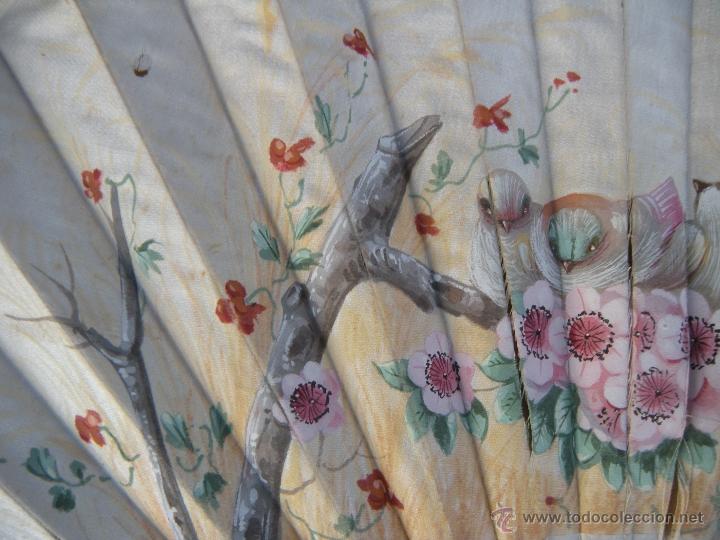 Antig&uuml;edades: ANTIGUO ABANICO PINTADO - Foto 4