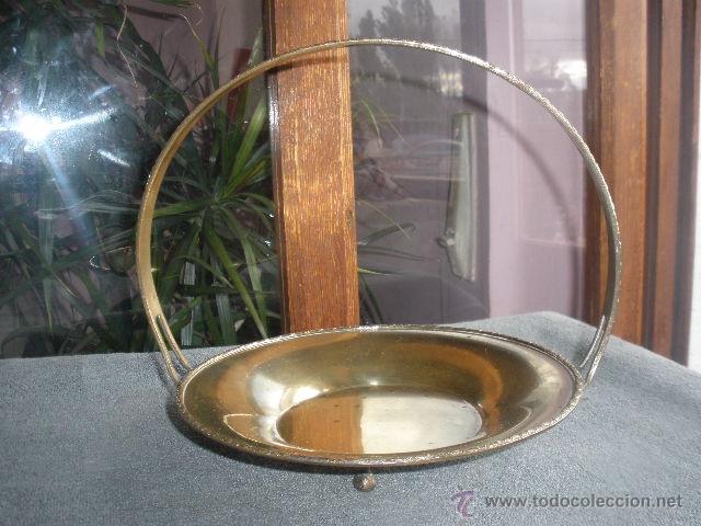 Antig&uuml;edades: CESTA, FRUTERO DE METAL. - Foto 2