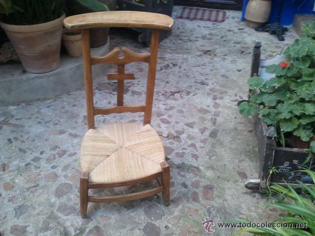 Antig&uuml;edades: ANTIGUO RECLINATORIO NOGAL - Foto 1