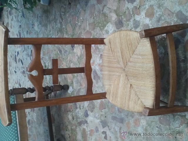 Antig&uuml;edades: ANTIGUO RECLINATORIO NOGAL - Foto 6