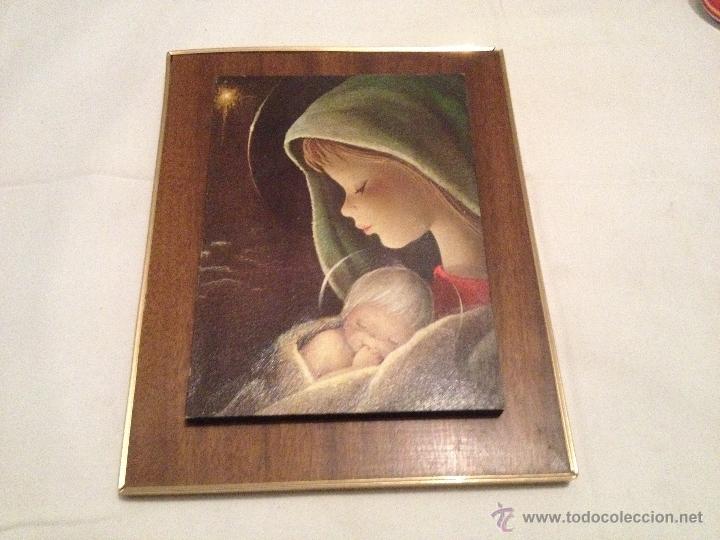 Antig&uuml;edades: ANTIGUO CUADRO DE LA VIRGEN MARIA - Foto 1