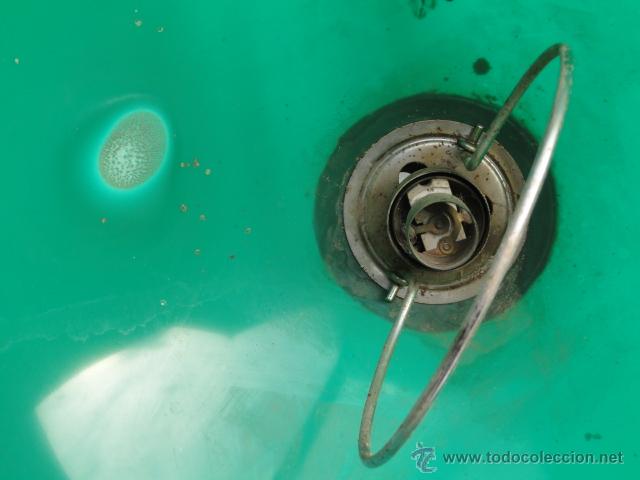 Antig&uuml;edades: L&Aacute;MPARA DE TECHO CON PANTALLA VERDE. - Foto 7