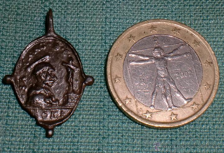 Antig&uuml;edades: Medalla de inmaculada siglo XVII - Foto 2