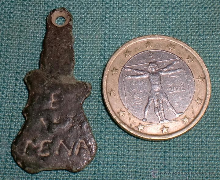 Antig&uuml;edades: Medalla de lenar siglo XVII - Foto 2