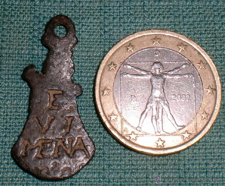 Antig&uuml;edades: Medalla de lenar siglo XVII - Foto 2