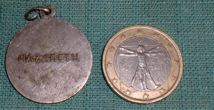 Antig&uuml;edades: Medalla religiosa nazareth - Foto 2