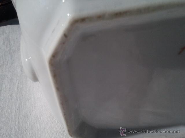Antig&uuml;edades: Tetera Cafetera Blanca sellada - Foto 3