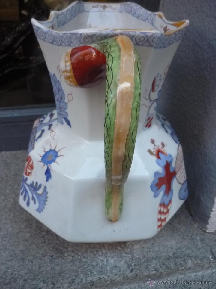 Antig&uuml;edades: Jarra inglesa con asa en forma de serpiente - Foto 4