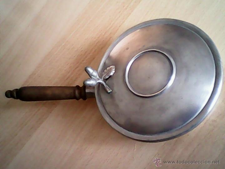 Antig&uuml;edades: ANTIGUA SARTEN CON TAPA DE ESTA&Ntilde;O . - Foto 2