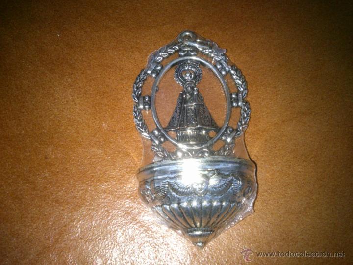 Antig&uuml;edades: ANTIGUA BENDITERA- BENDITERO VIRGEN - Foto 2