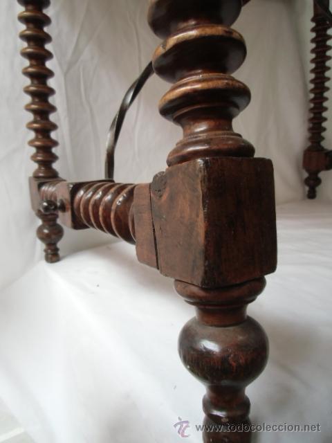 Antig&uuml;edades: MESA CASTELLANA DEL S. XIX - Foto 5
