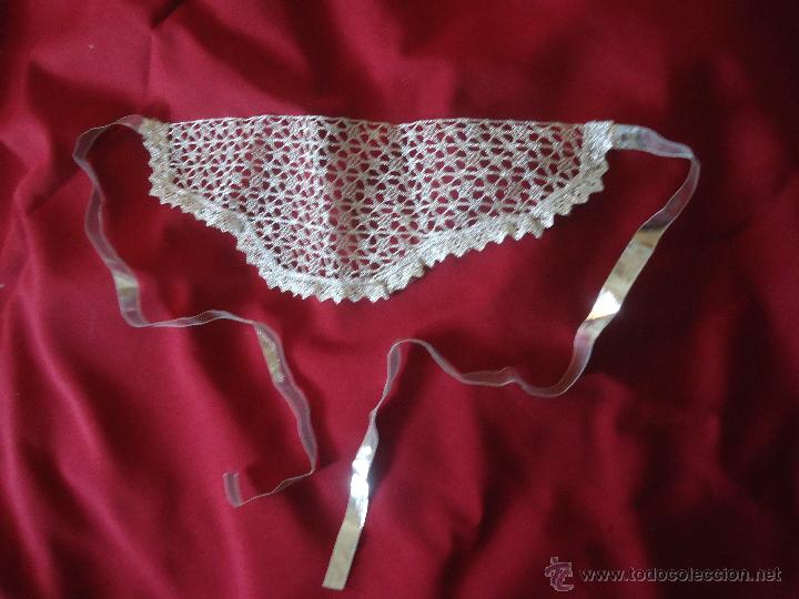 Antig&uuml;edades: CINTURILLA PARA VIRGEN EN MALLA DE PLATA - Foto 1