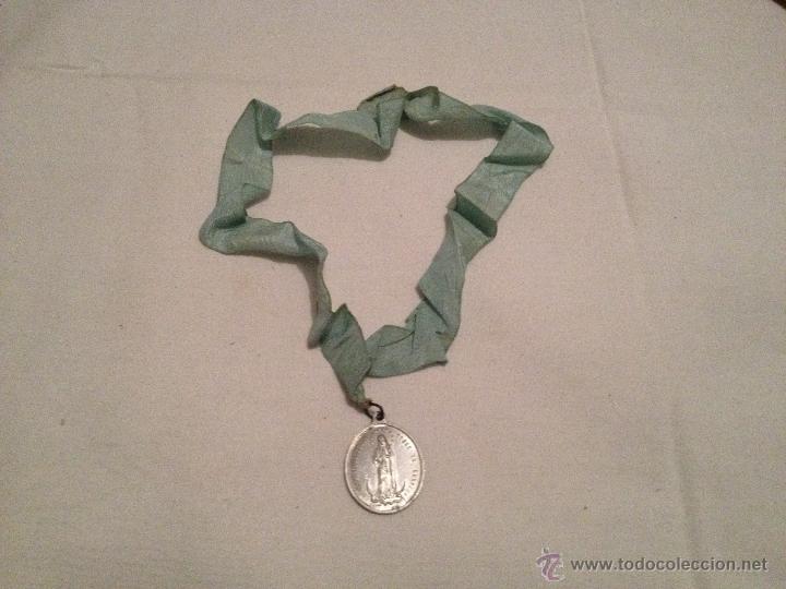Antig&uuml;edades: ANTIGUA MEDALLA DE LA VIRGEN DE FATIMA - Foto 1