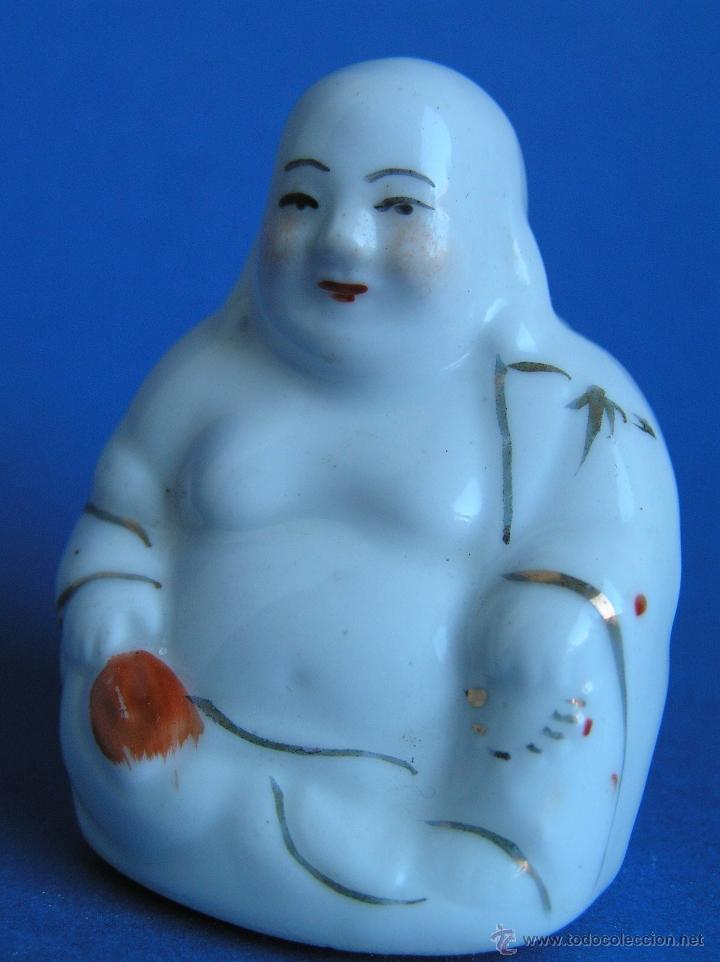 Antig&uuml;edades: BUDA . PORCELANA PINTADA A MANO. - Foto 1