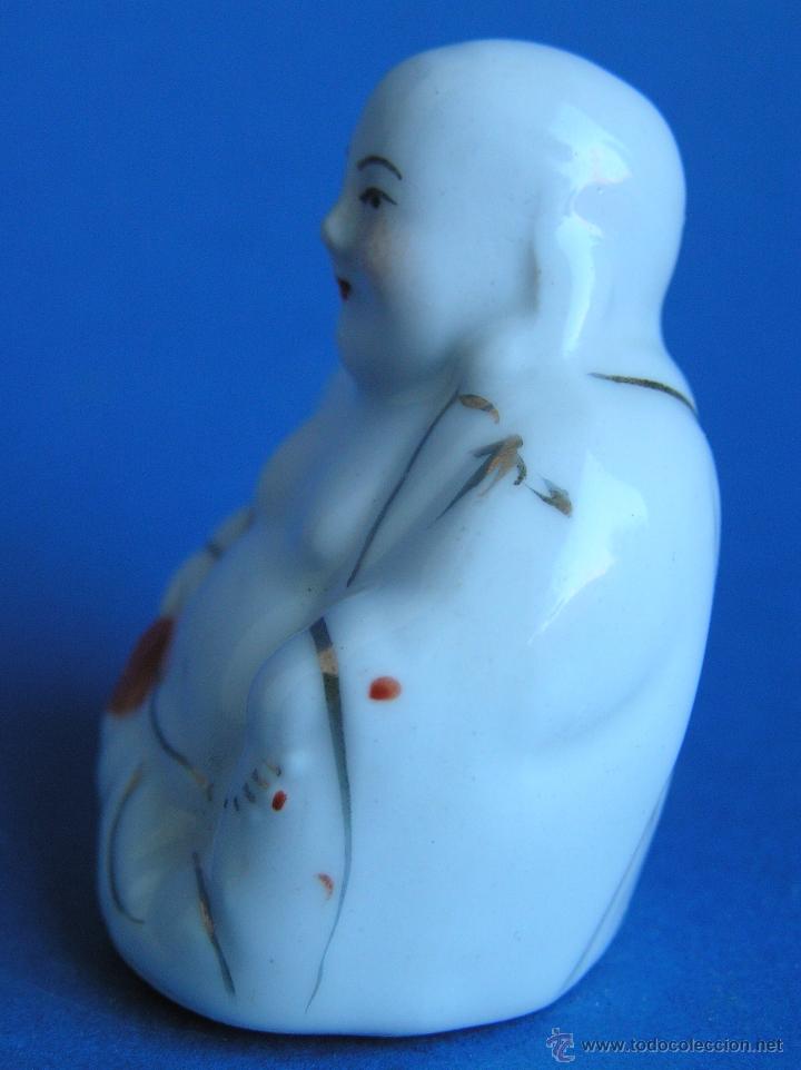 Antig&uuml;edades: BUDA . PORCELANA PINTADA A MANO. - Foto 3