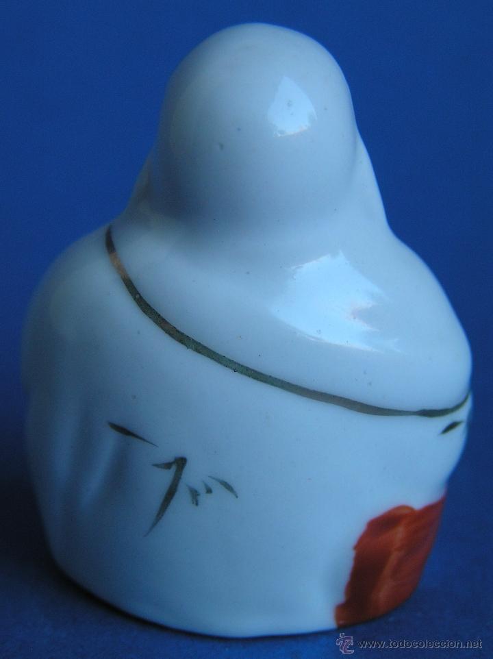 Antig&uuml;edades: BUDA . PORCELANA PINTADA A MANO. - Foto 5