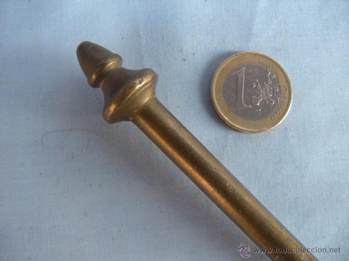 Antig&uuml;edades: ANTIGUA BADILA DE BRASERO EN BRONCE. - Foto 3