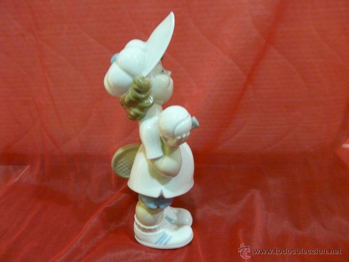 Antig&uuml;edades: LLADRO NI&Ntilde;O TENISTA - Foto 2