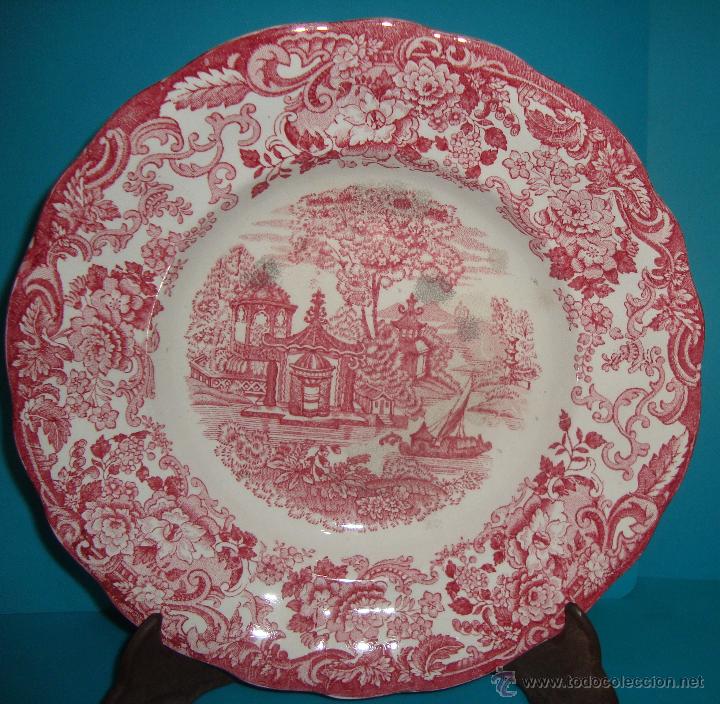 Antig&uuml;edades: PLATO  PICKMAN S. A. SERIE ROSA - Foto 1