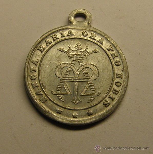 Antig&uuml;edades: Medalla religiosa N&ordf; S&ordf; de Lluch. - Foto 2
