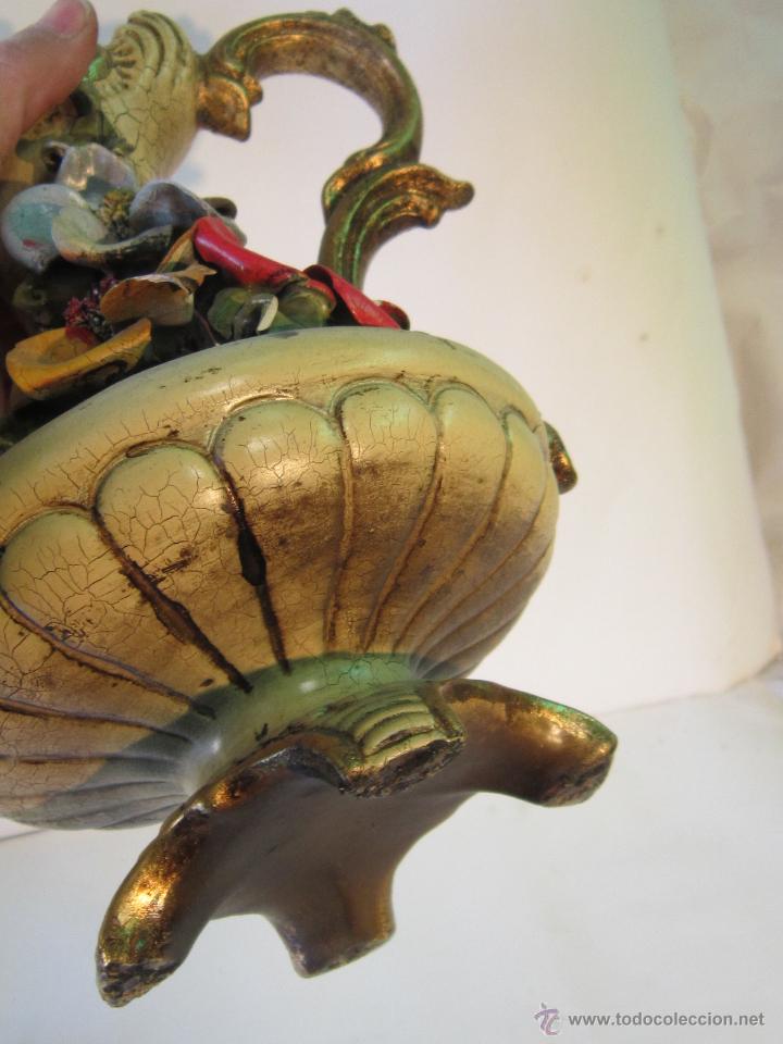 Antig&uuml;edades: JARRON EN CERAMICA POLICROMADA - Foto 3
