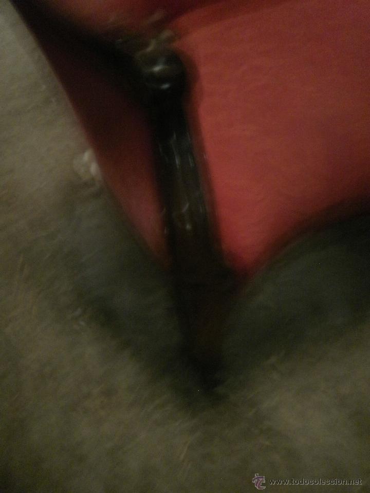 Antig&uuml;edades: SOFA DE NOGAL - Foto 2