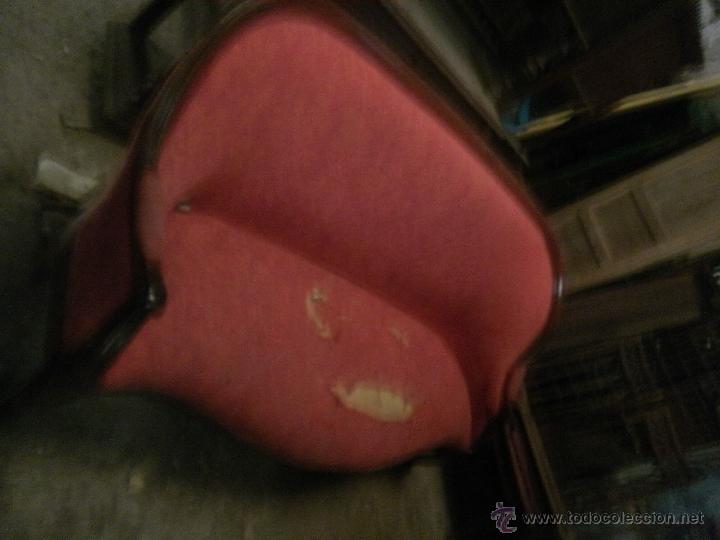 Antig&uuml;edades: SOFA DE NOGAL - Foto 5