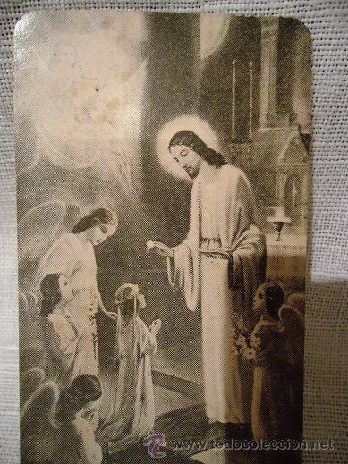 Antig&uuml;edades: ANTIGUA ESTAMPITA RELIGIOSA. - Foto 2