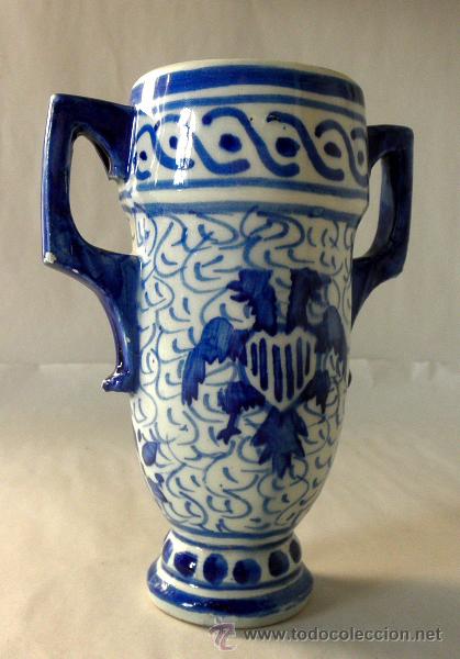 Antig&uuml;edades: JARRON CON ASAS * CERAMICA * NUMERADA - Foto 4