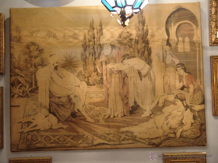 Antig&uuml;edades: ESPECTACULAR TAPIZ - Foto 2