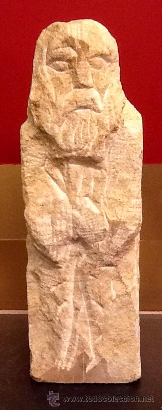 Antiquit&auml;ten: Apostol en piedra esculpida a mano.