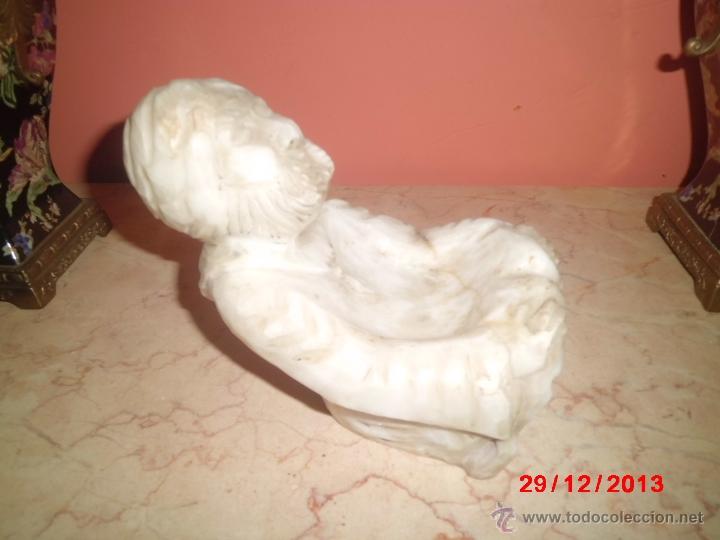 Antig&uuml;edades: FIGURA DE MARMOL ANTIGUO TALLADO. - Foto 2