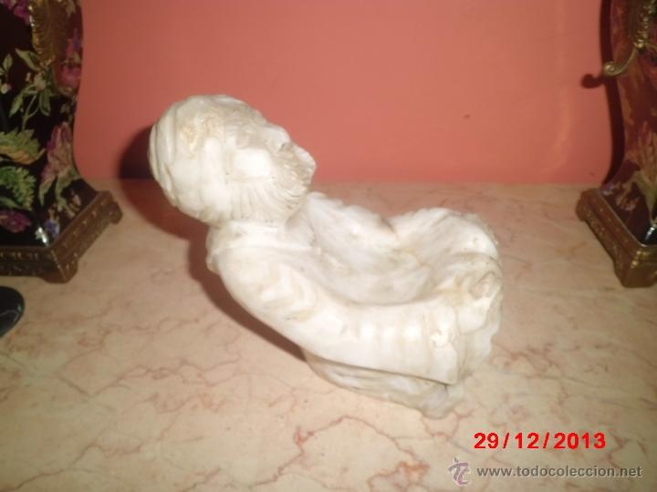 Antig&uuml;edades: FIGURA DE MARMOL ANTIGUO TALLADO. - Foto 3