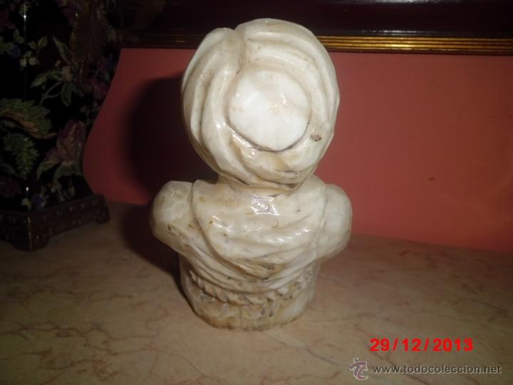 Antig&uuml;edades: FIGURA DE MARMOL ANTIGUO TALLADO. - Foto 5