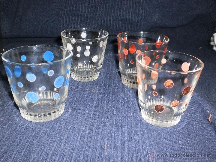 Antiguidades: CUATRO VASOS ANTIGUOS A&Ntilde;OS 60