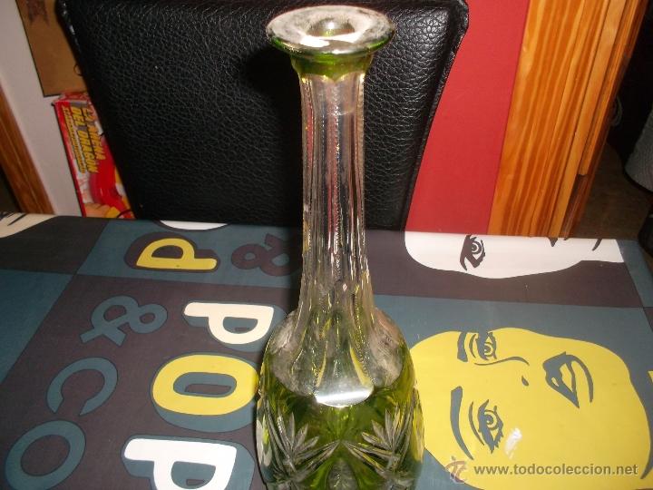 Antig&uuml;edades: licorrera de cristal de la marca val saint lambert - Foto 1