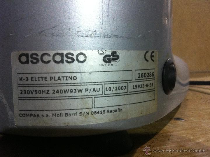 Antig&uuml;edades: MOLINILLO DE CAFE PROFESIONAL MARCA ASCASO - Foto 4