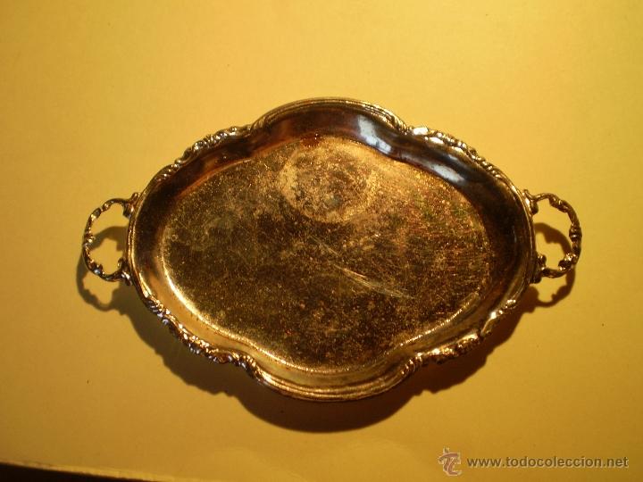 Antig&uuml;edades: BANDEJA PLATEADA - Foto 1